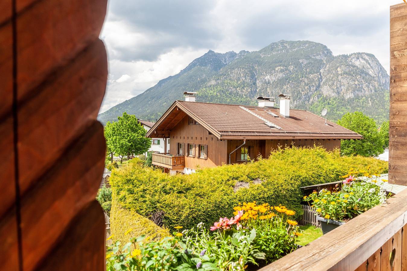 Vakantiewoning 'Alpblick Alpspitze' met bergzicht, balkon en wifi, foto 12