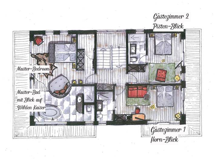 Ferienhaus für 10 Personen, mit Garten und Terrasse, mit Haustier in Sankt Johann in Tirol - 2