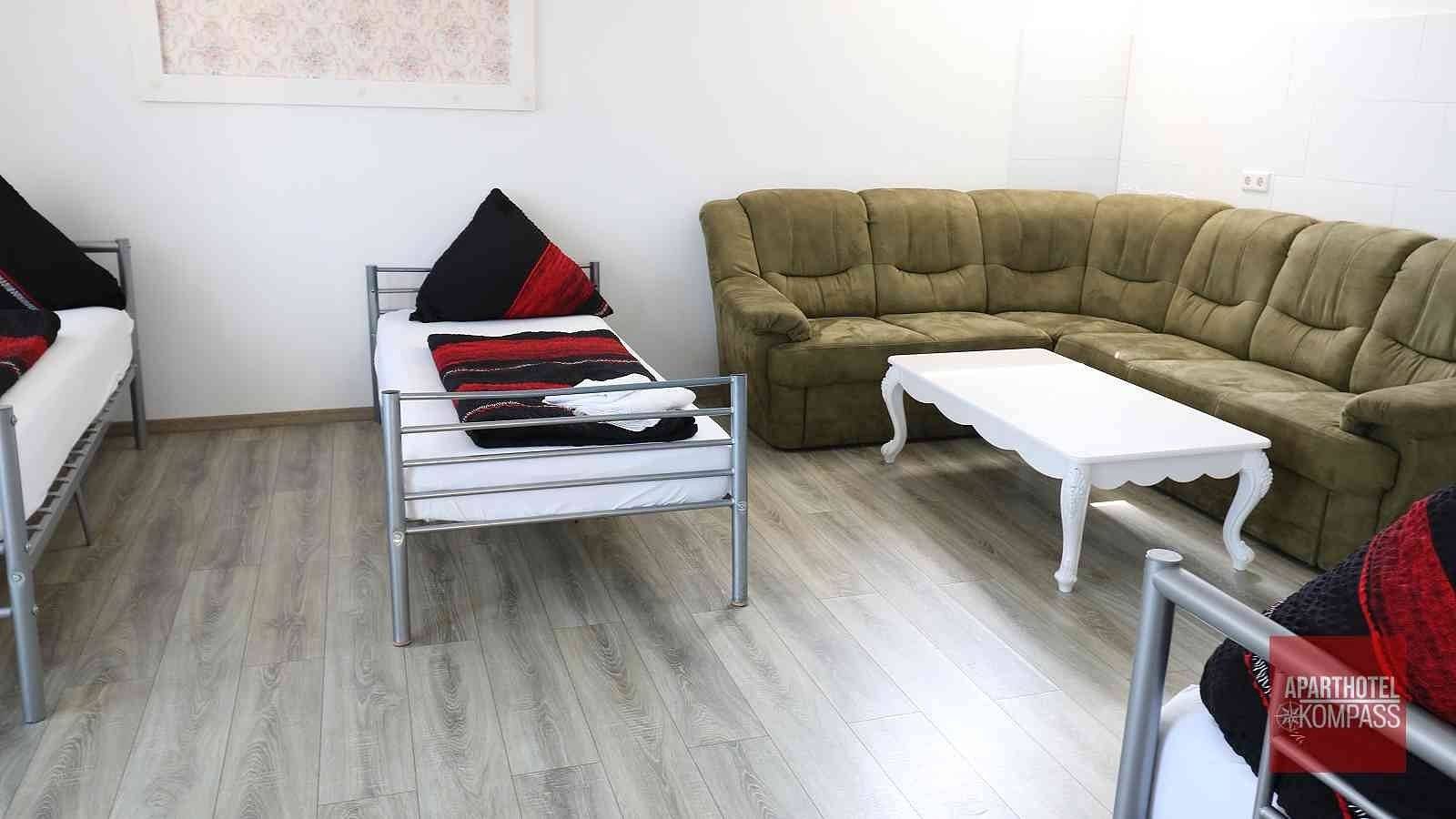 Apartamento vacacional entero, Apartamento de vacaciones para 6 personas con balcón in Essen, Región del Ruhr