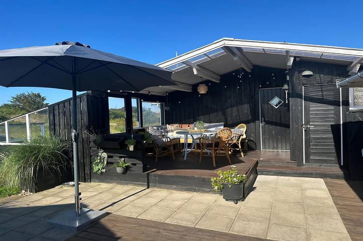 Ferienhaus für 4 Personen, mit Terrasse in Grønhøj Strand