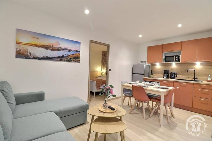 Gîte pour 4 personnes, avec jardin et vue, animaux acceptés dans Miniac-sous-Bécherel