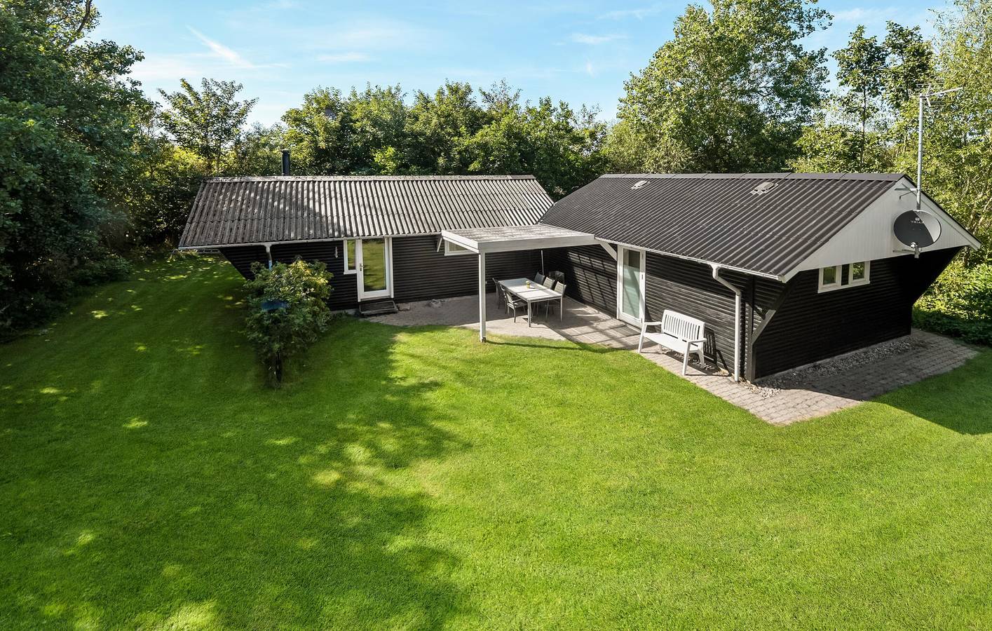 Vacation house for 4 people with terrace in Ulfborg, Nissum Fjord