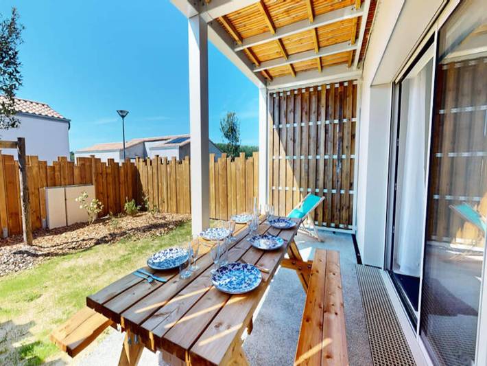 Location de vacances pour 6 personnes, avec jardin, adapté aux familles à Givrand