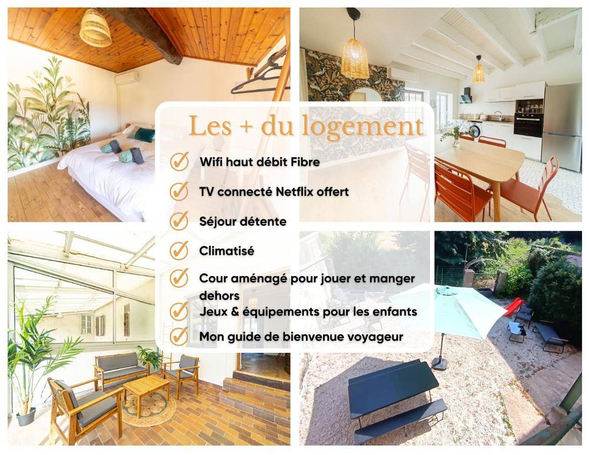Appartement entier, Escapade en Val de Saône T4 familial & jardin in Saint-Didier-sur-Chalaronne, Région de Bourg-en-Bresse