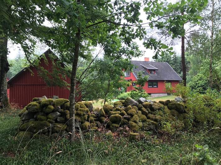 Ferienhaus für 6 Personen, mit Terrasse und Garten sowie Ausblick