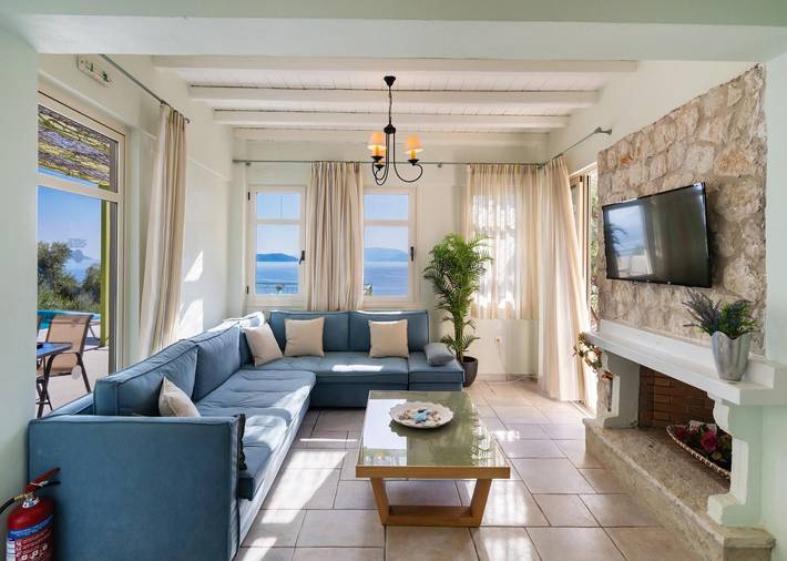 Villa für 6 Personen, mit Garten und Terrasse auf Lefkada - 3