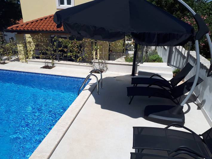Villa für 8 Personen, mit Balkon und Terrasse sowie Garten und Pool in Porec und Umgebung - 4