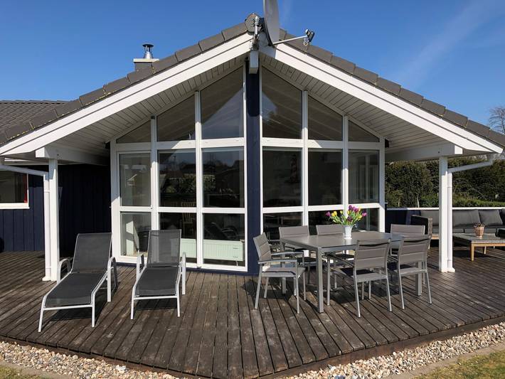 Ferienhaus für 10 Personen, mit Terrasse und Sauna sowie Garten, mit Haustier in Lensterstrand - 4