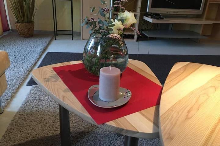 Ferienwohnung für 4 Personen, mit Garten und Sauna sowie Balkon - 1