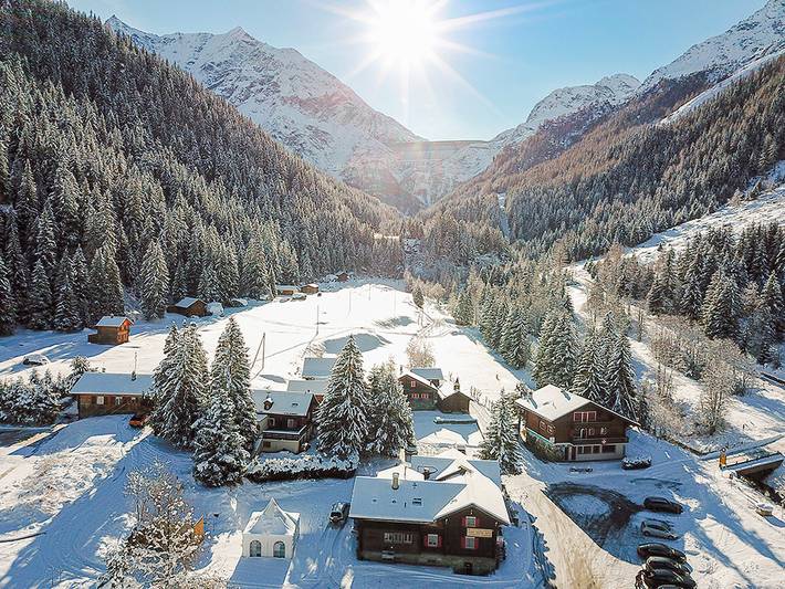 Location de vacances pour 5 personnes, avec jardin, animaux acceptés à Hérémence - 2