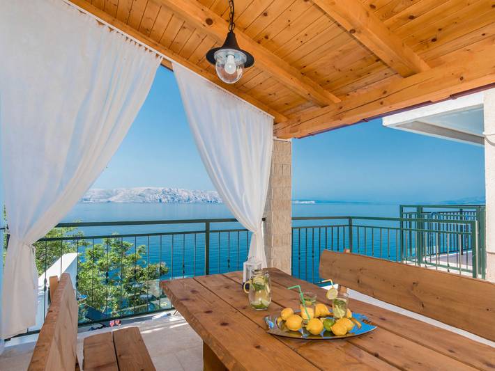 Ferienwohnung für 4 Personen, mit Terrasse und Garten, mit Haustier in Kvarner Bucht - 3