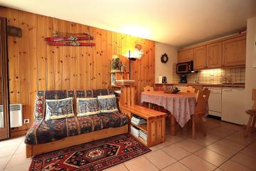 Chalet pour 4 Personnes dans Les Houches, Massif du Mont-Blanc, Photo 3