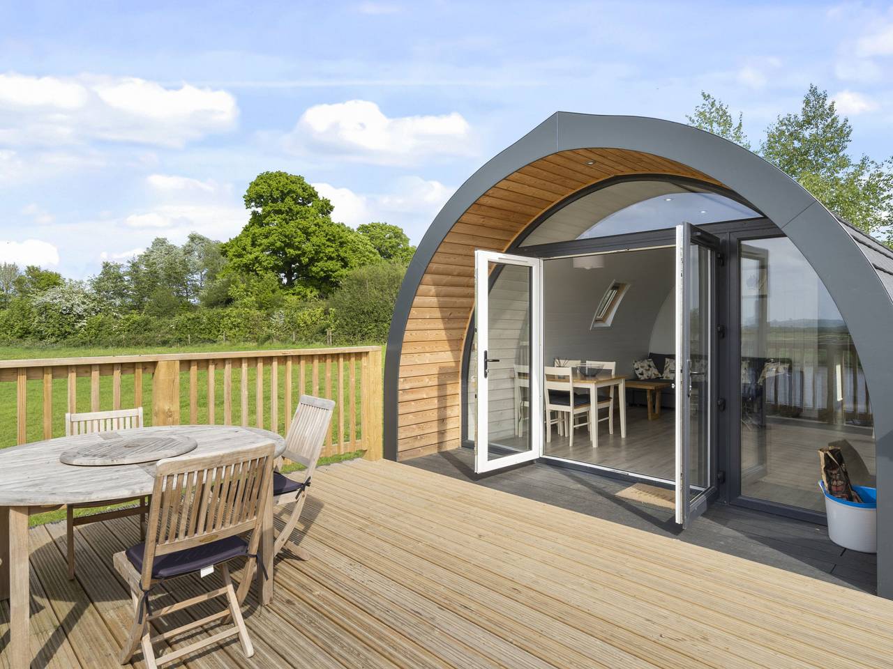 The Highland Camping Pod in Hertford, Hertfordshire