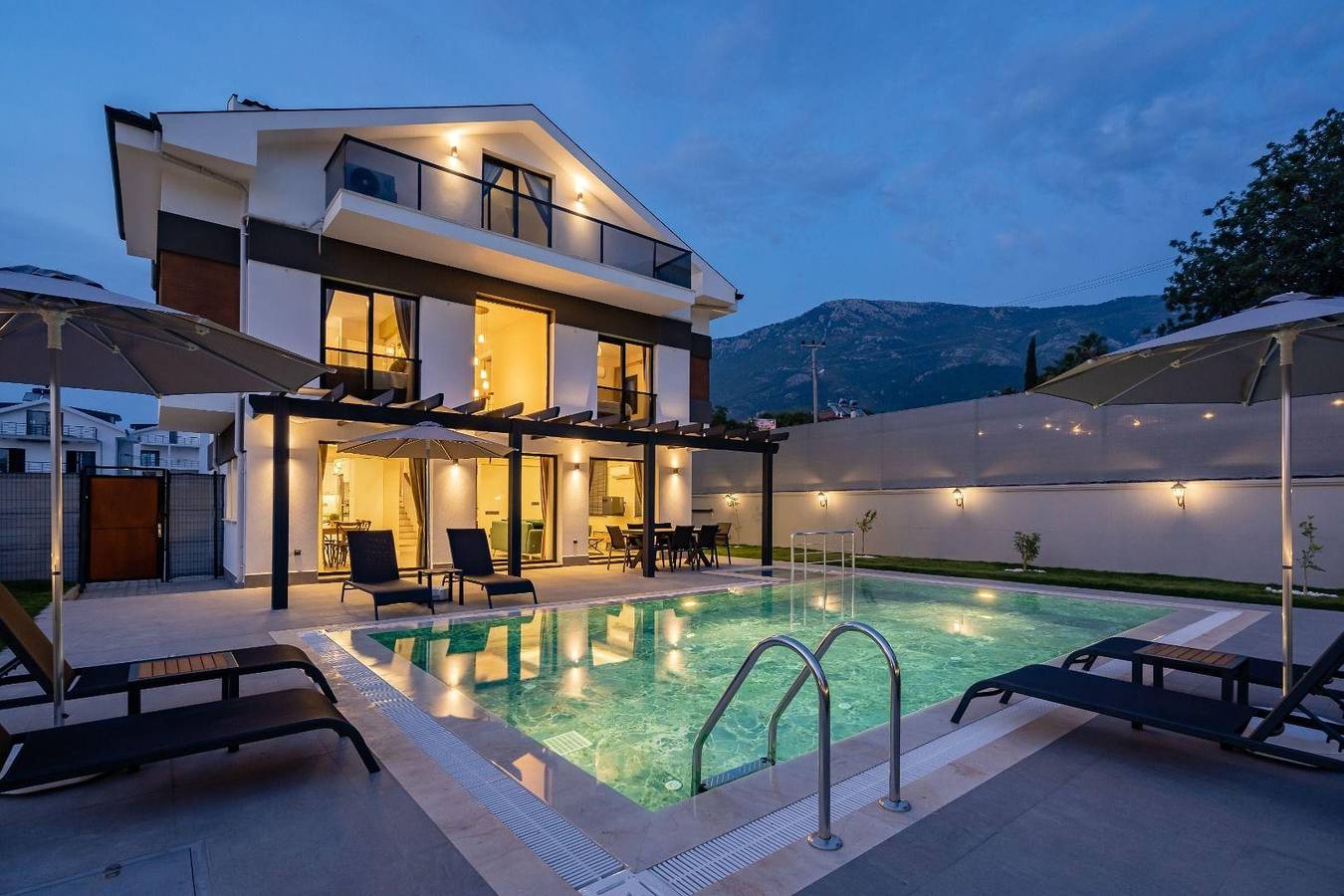 Villa in Oludeniz mit Kinderpool in Fethiye (Muğla), Muğla (province)
