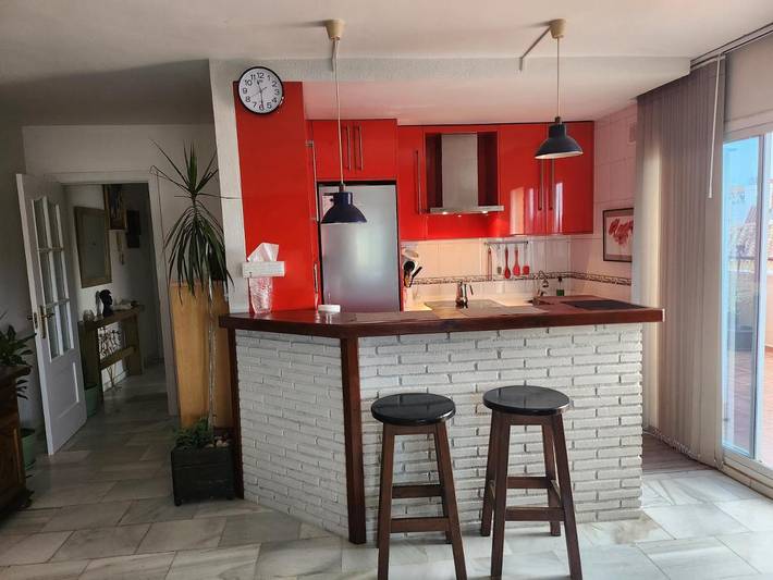 Apartamento para 4 personas, con terraza en Las Lagunas