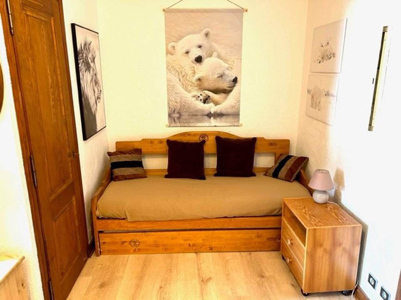 Studio entier, Studio cosy à Megève - Animaux admis in Megève, Pays du Mont-Blanc