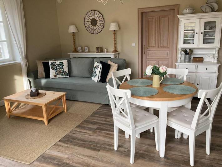 Vakantieappartement voor 4 personen, with uitzicht and tuin as well as terras in Pilsen Regio