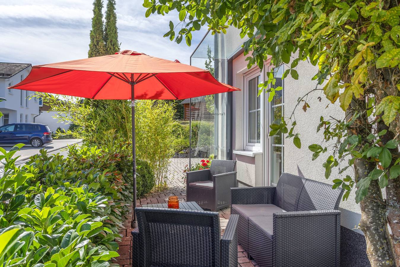 Ganze Wohnung, Ferienwohnung 'Sommerwind Am Finkenbusch' mit Bergblick, privater Terrasse und Wi-Fi in Willingen, die Mittelgebirge