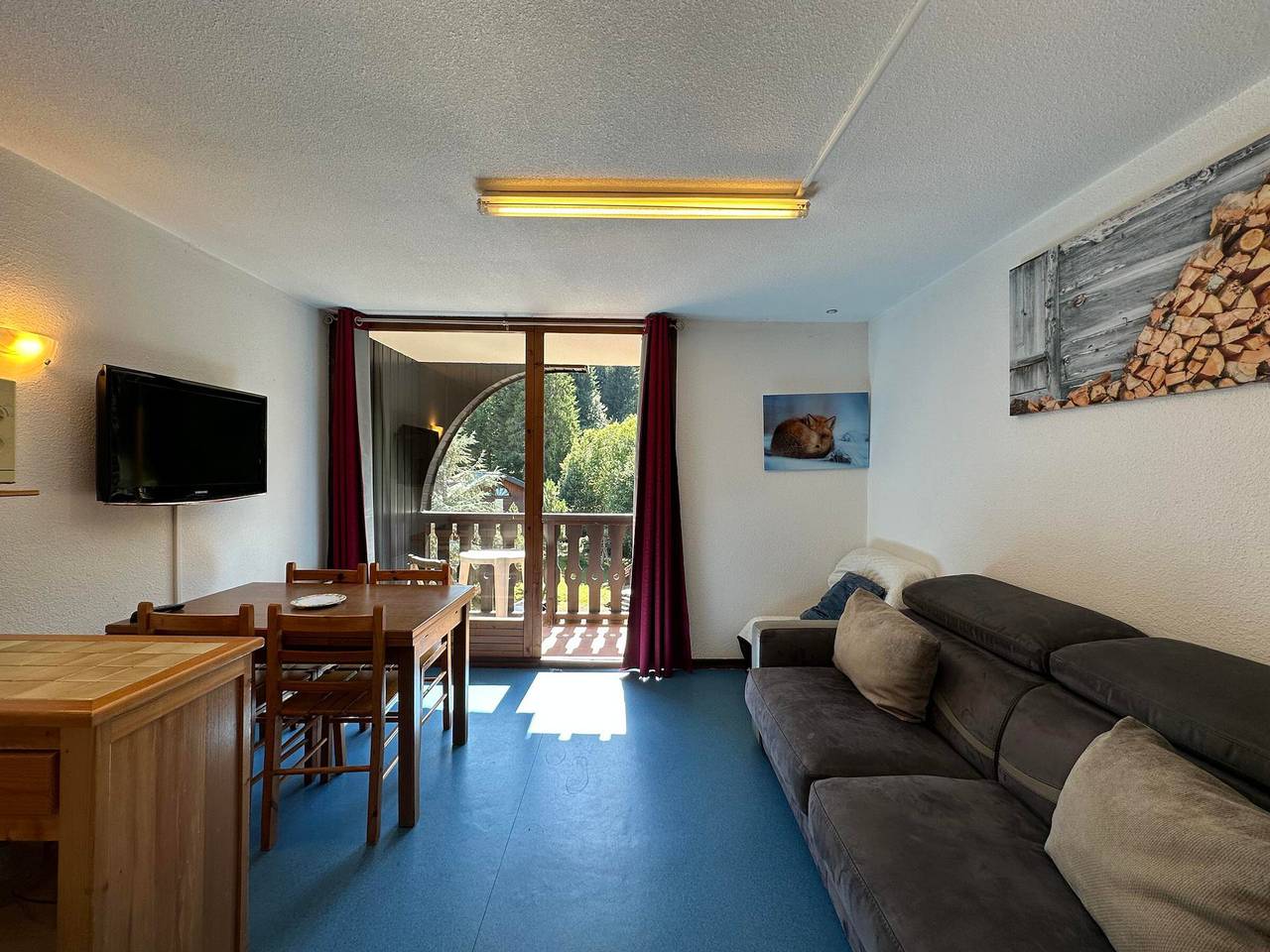 Ganzes Studio, Gemütliches Studio für 4 Personen, direkt an der Piste, Morillon 1100 in Station de Morillon, Grand Massif