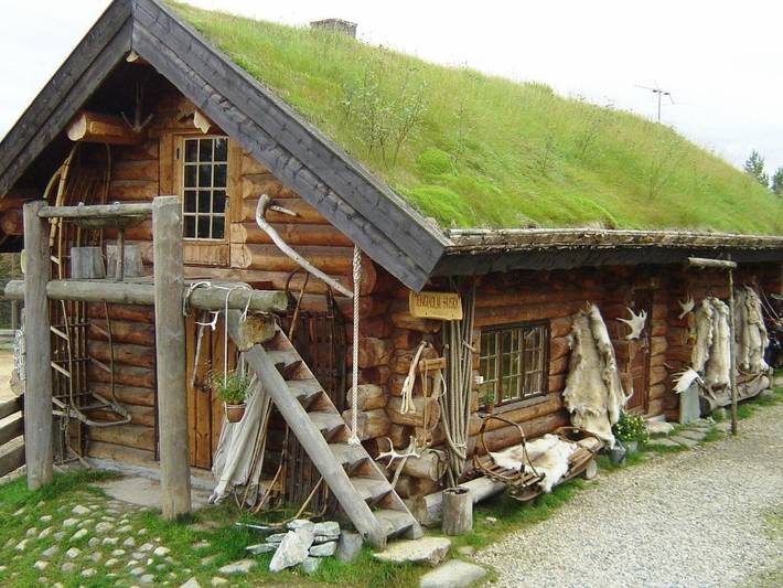Ferienhaus für 3 Personen, mit Terrasse und Garten sowie Sauna