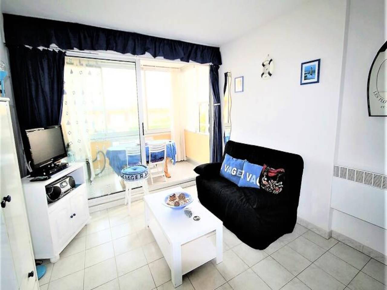 Ganze Wohnung, Das Meer in Sichtweite in Frontignan, Côte d'Améthyste