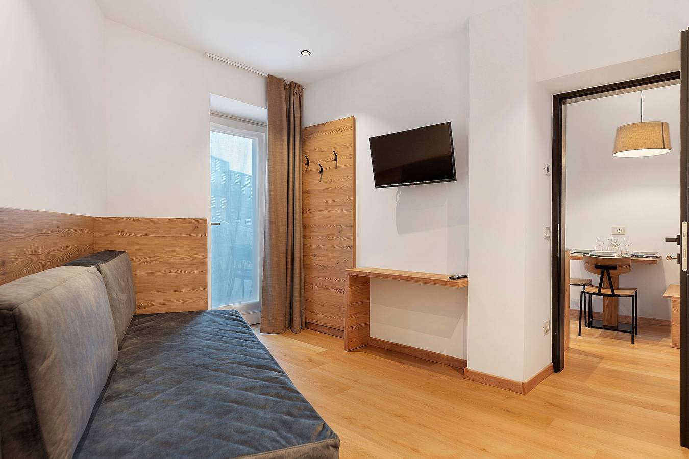 Ganze Wohnung, Uva Spina: Apartment mit privatem Garten und Klimaanlage in Dorsino, Brentagruppe