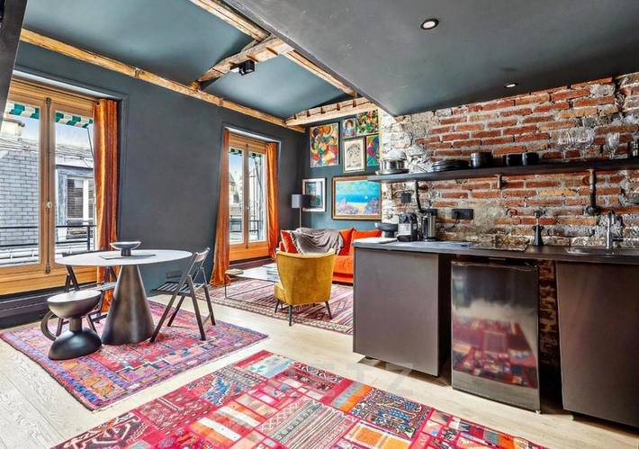 Gîte pour 4 personnes, avec vue dans L'Olympia (Paris) - 3