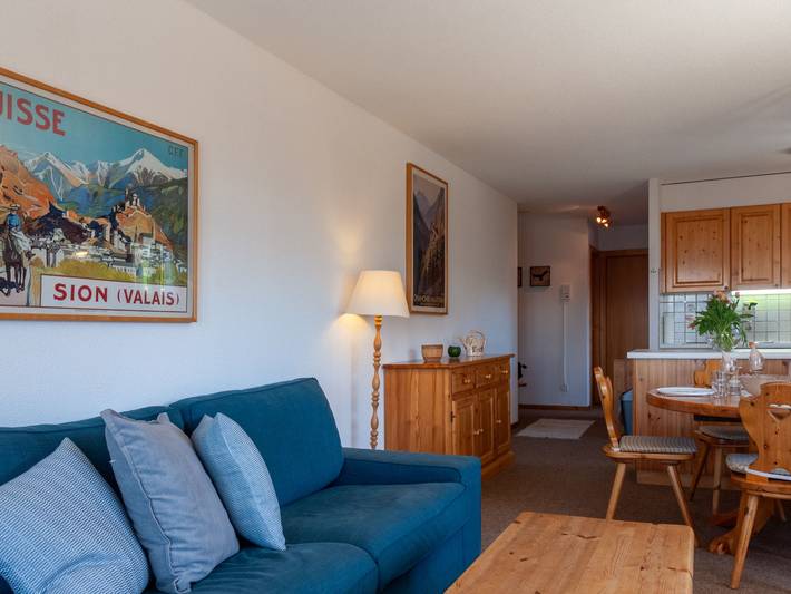 Gîte pour 6 personnes, avec balcon à Veysonnaz - 2