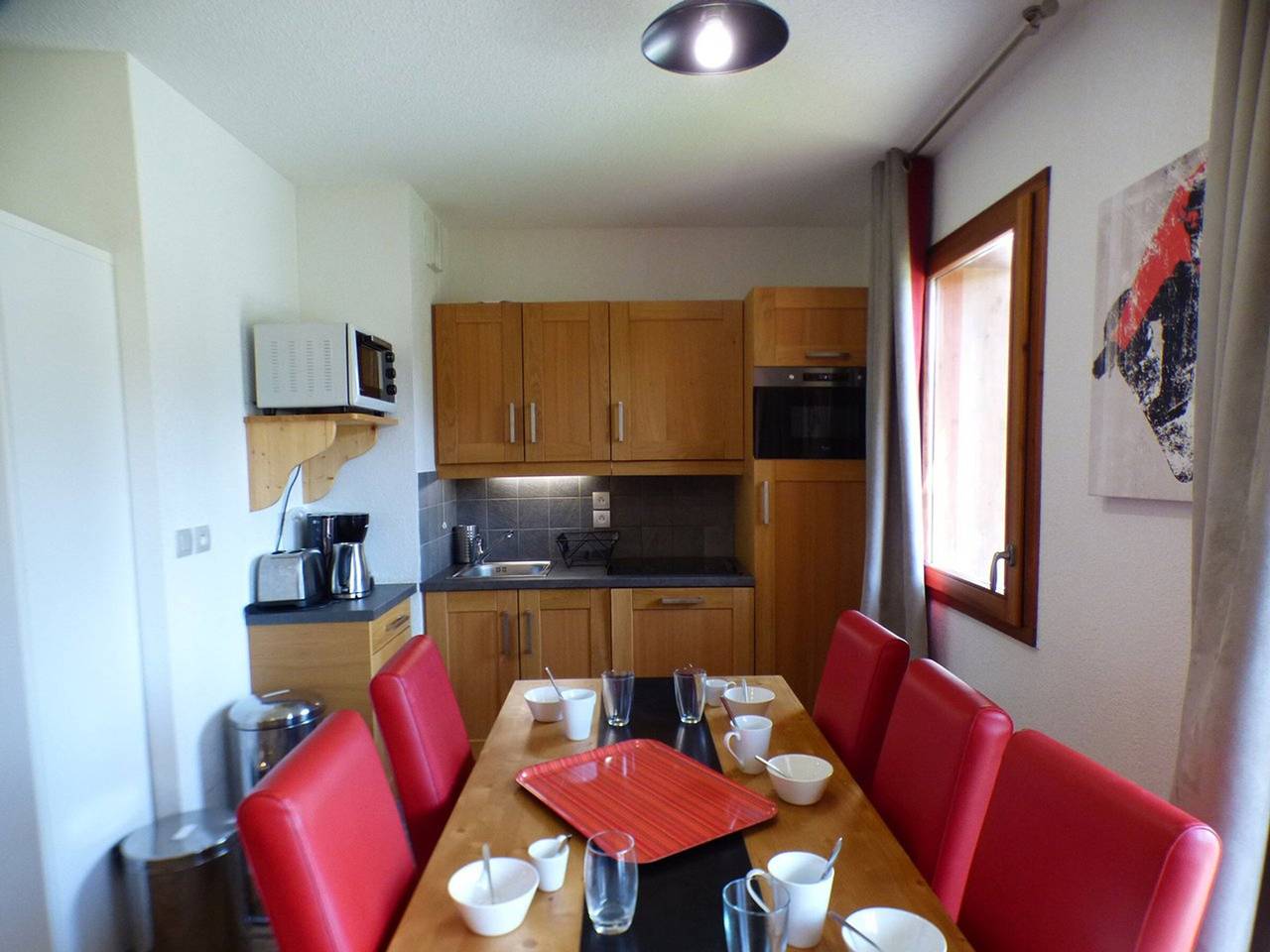 Entire apartment, Spacious 3-room apartment Les Saisies, 8 people, pool access in Les Saisies, Albertville region
