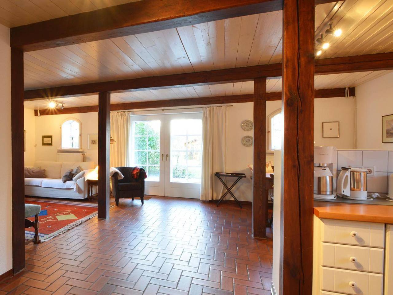 Ganze Ferienwohnung, Kapitän Hansen Haus- Erdgeschoss - Ferien in dem Künstlerdorf Oldsum in Oldsum, Föhr