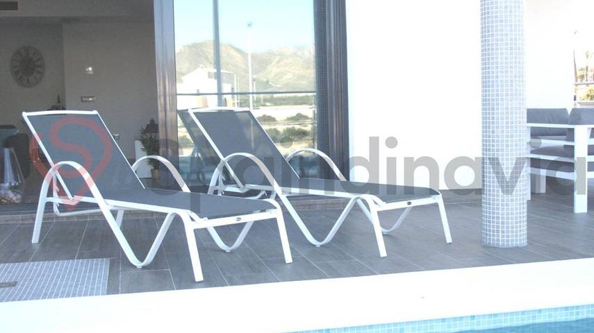 Casa rural para 10 personas, con Terraza además de Piscina y Vistas en Mazarrón - 4