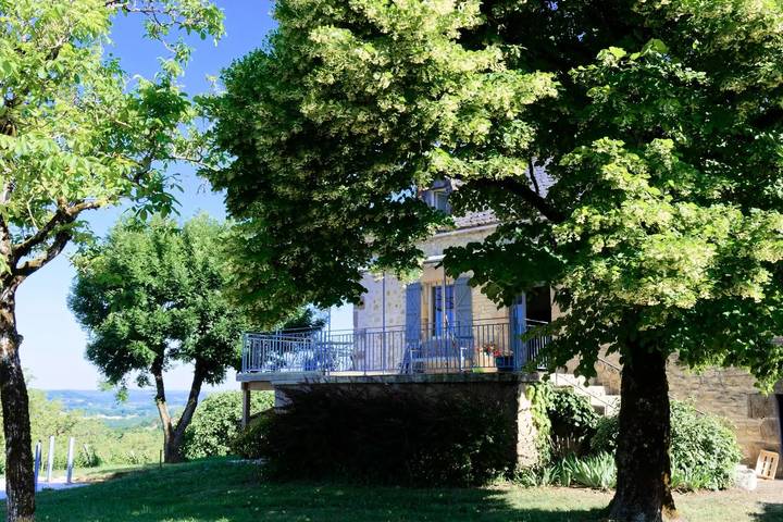 Gîte pour 10 personnes, avec Terrasse