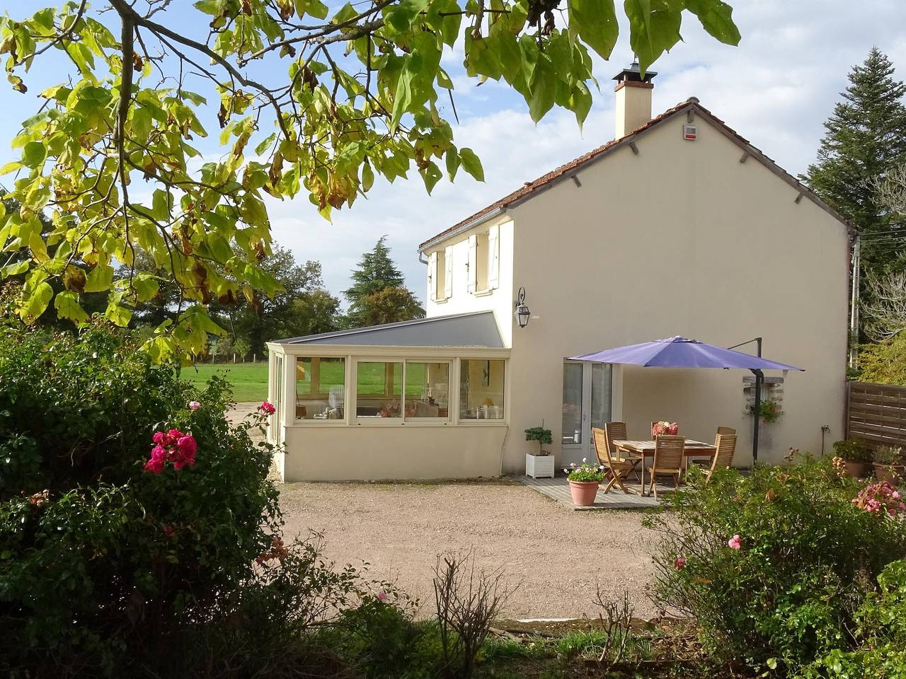 Haus im Morvan-Park mit Kamin in Chastellux-sur-Cure, Naturpark Morvan