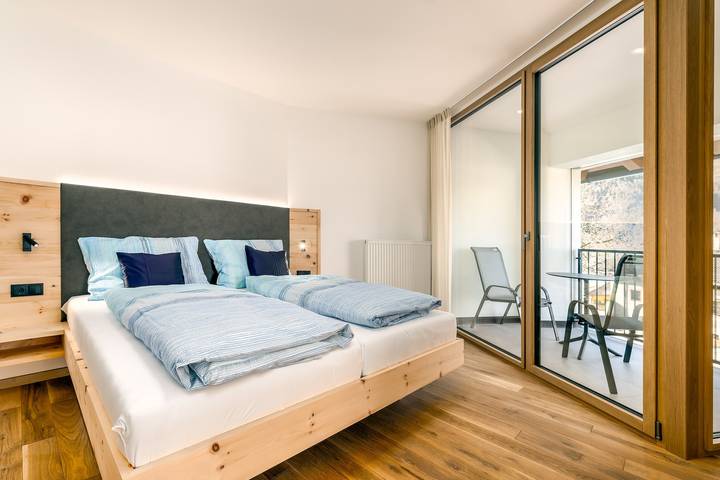 Ferienwohnung für 4 Personen, mit Balkon und Garten sowie Sauna in Brixen