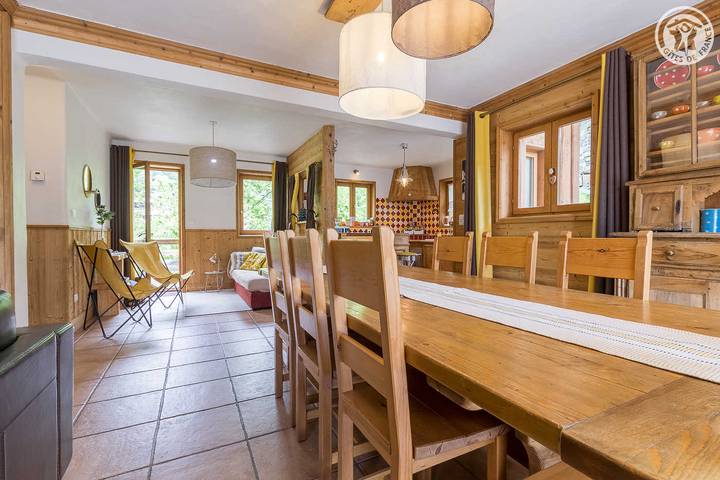 Gîte pour 8 personnes, avec balcon et sauna à Champagny-en-Vanoise - 3