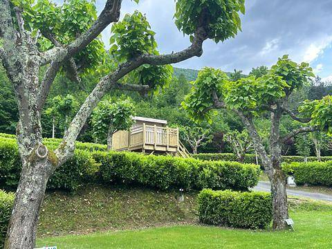 Camping Du Valentin - Hébergement 3 personnes - Forfait Camp'Etoiles in Laruns, Béarn