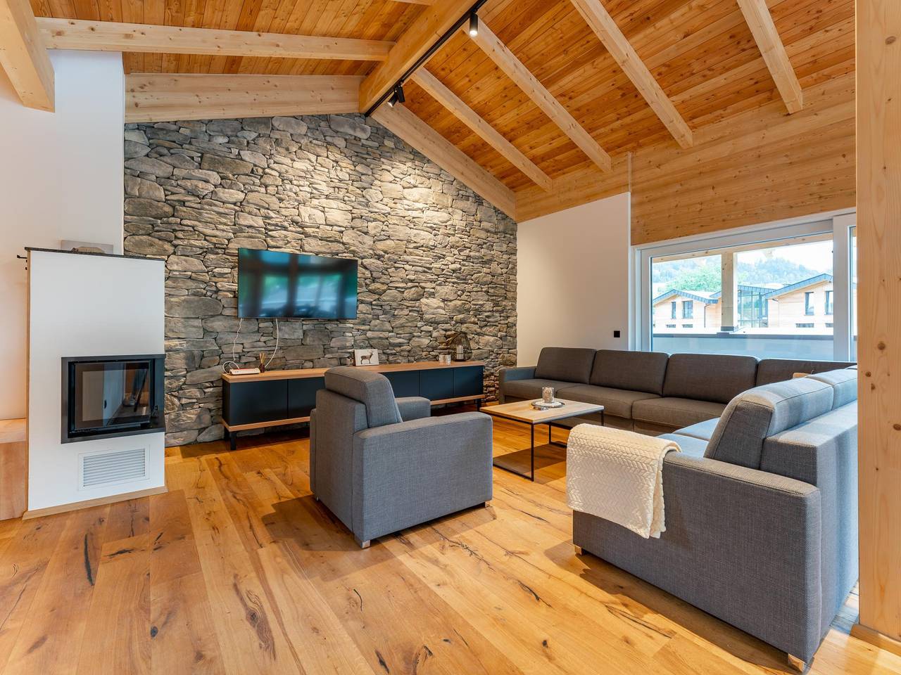 Ganze Wohnung, Penthouse mit Dachterrasse, Sauna, Pistennähe in St. Georgen ob Murau, Sankt Georgen am Kreischberg