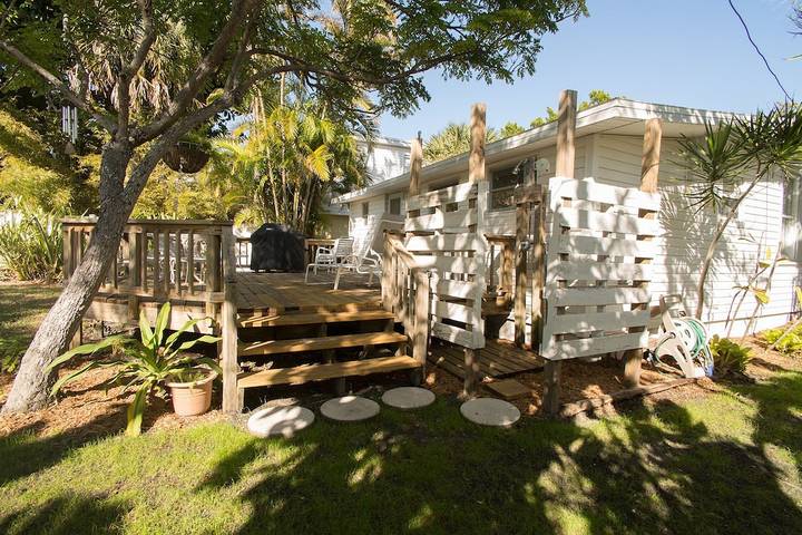 Cabin for 4 people, with yard and terrace, with pets in Gulf Coast