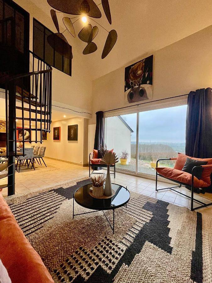 Location de vacances pour 6 personnes, avec jardin et vue, animaux acceptés dans Saint-Senier-de-Beuvron