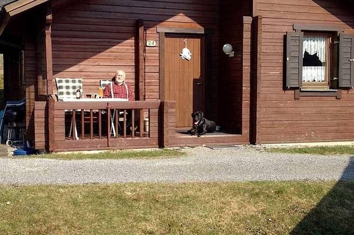 Ferienhaus für 5 Personen, mit Terrasse und Garten, mit Haustier