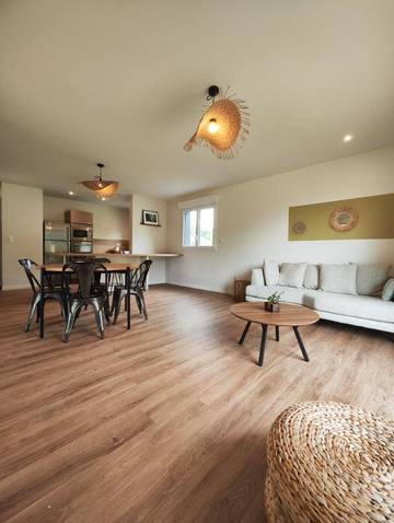 Gîte pour 5 personnes, avec jardin à Boulleville