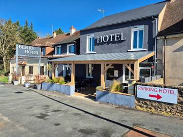 Hôtel pour 2 personnes, avec terrasse à La Châtre