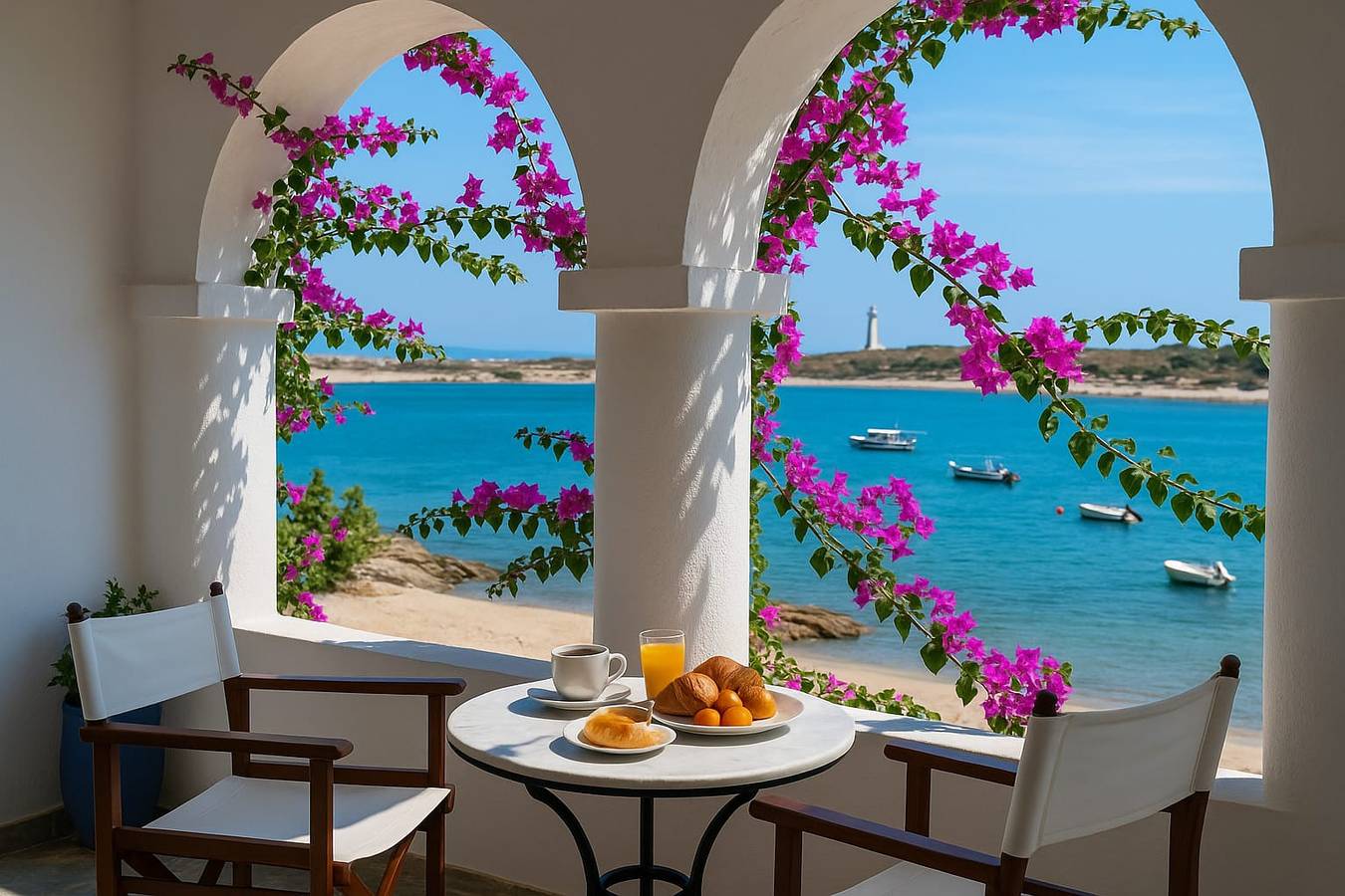 Beachfront Bocamviglies Room, Naoussa Family Room in Náoussa, Paros