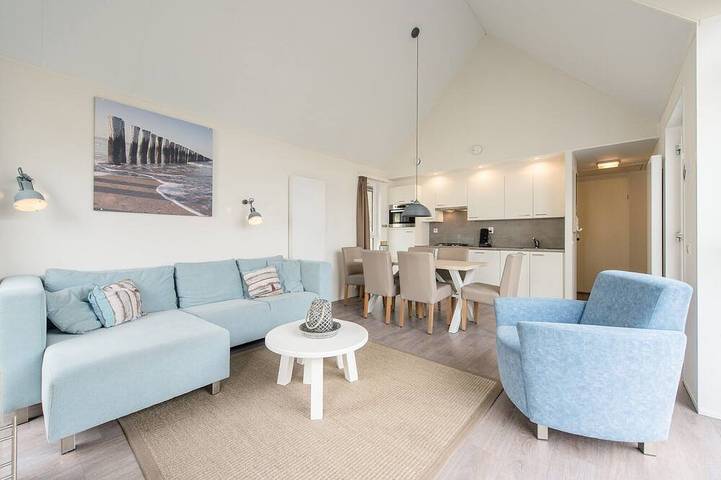 Chalet für 6 Personen, mit Garten und Pool auf Ameland