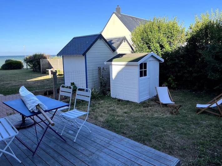 Location de vacances pour 5 personnes, avec vue et jardin à Luc-sur-Mer - 3