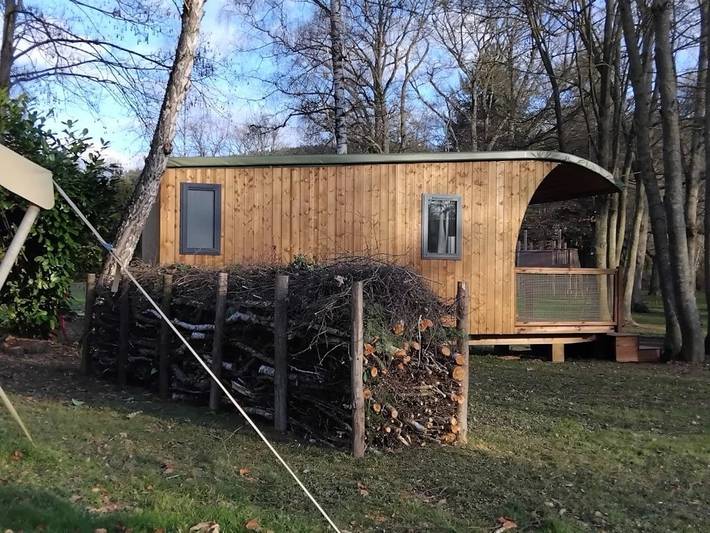 Mobil home pour 3 personnes, avec sauna à Sauxillanges - 3