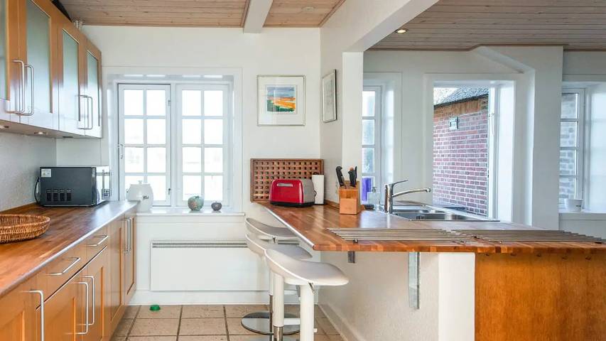 Ferienhaus mit meerblick für 11 Personen, mit Whirlpool und Terrasse sowie Sauna in Blavand - 4