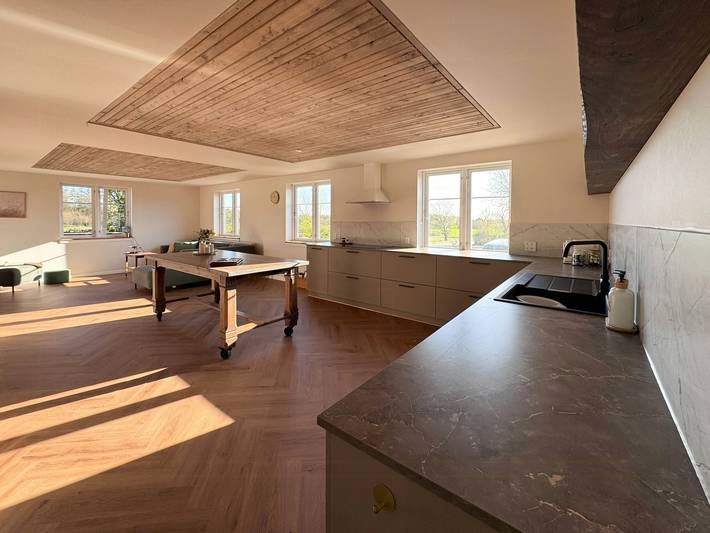 Ferienhaus für die große Familie auf einem Grundstück inmitten der Natur in Billund und Umgebung
