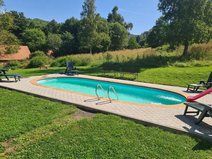 BnB für 2 Personen, mit Ausblick und Sauna sowie Pool und Garten in Elbsandsteingebirge - 4