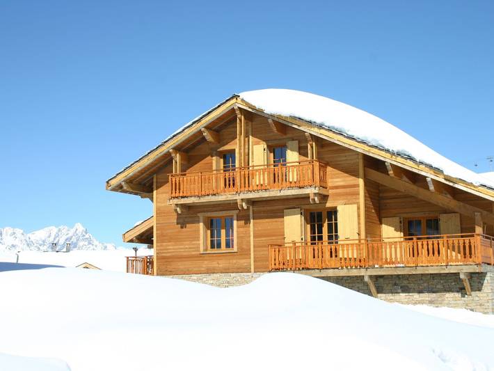 Maison pour 10 personnes, avec balcon à Huez